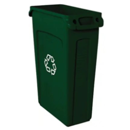 SLIM JIM Recycling Containers - Green-87L-Each