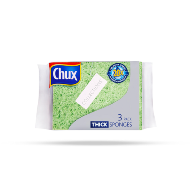 Chux Collections Thick Sponges (Packet)