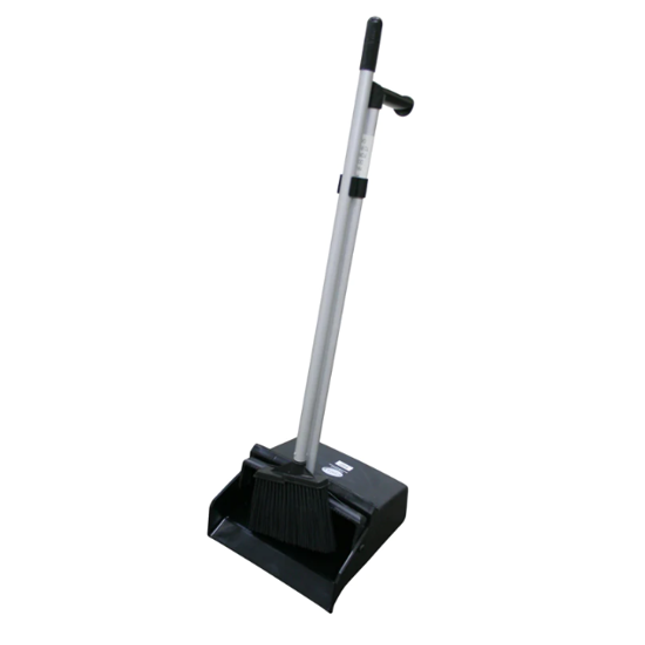 Filta Lobby Dustpan Brush Set Black-Each