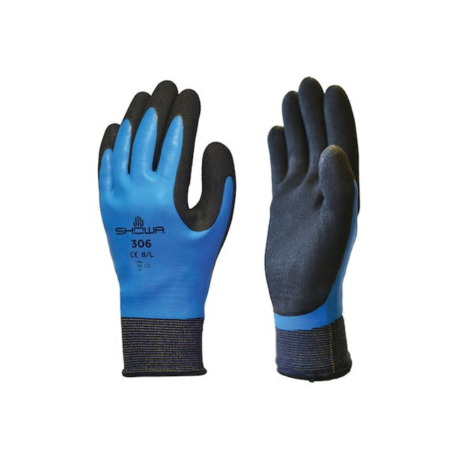 showa 306 latex gloves full coat