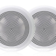fusion el f651w 6 5 speaker shallow mnt wht