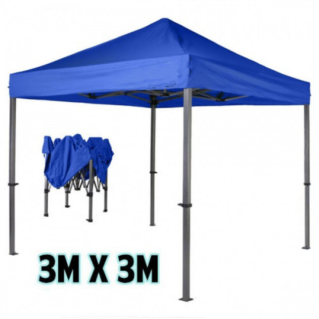gazebo 3 mx 3 m dark blue