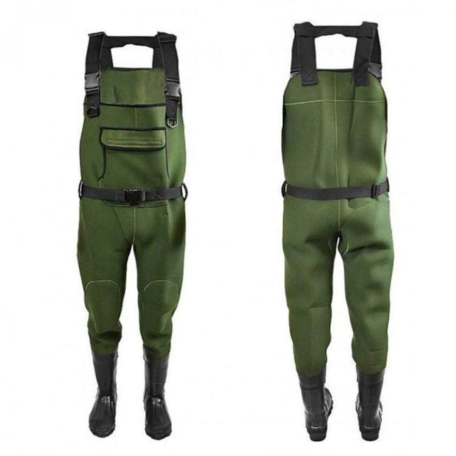 explorer neoprene chest waders size 10