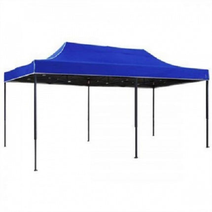 gazebo 3 mx 6 m dark blue with side walls
