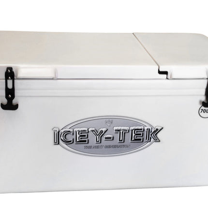 icey tek 70l bin long twin lid