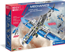 science play build mechanics laboratory planes helicopters