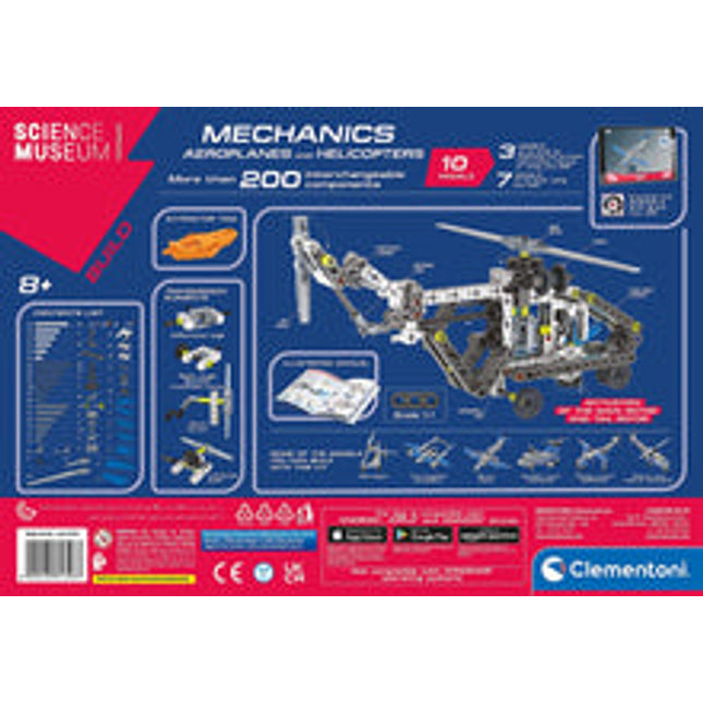 science play build mechanics laboratory planes helicopters
