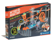 action reaction glow effect
