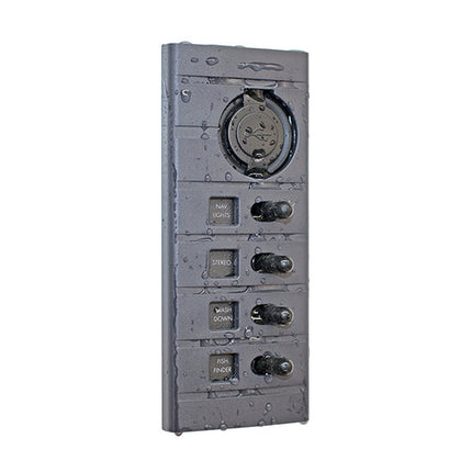 aquatech 4 way usb switch panel