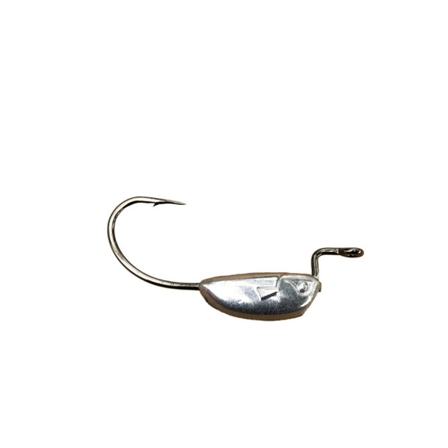 glowbite bleeder jig heads 5 0 hook 1 2oz 4 pack