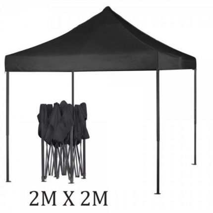 gazebo 2 mx 2 m black