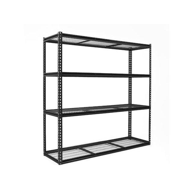 steel shelving unit heavy duty 182 cm x 183 cm x 54 cm