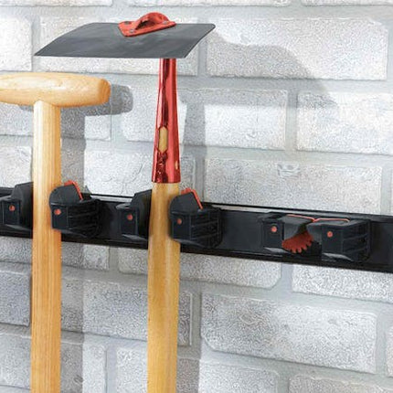 broom garden tool wall rack