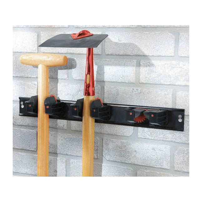 broom garden tool wall rack