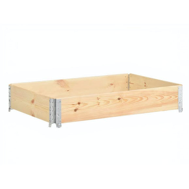 wooden raised stackable garden bed 120 cm x 100 cm