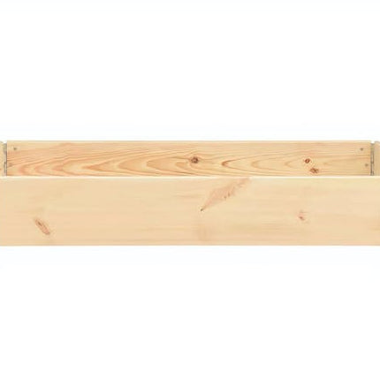wooden raised stackable garden bed 120 cm x 100 cm