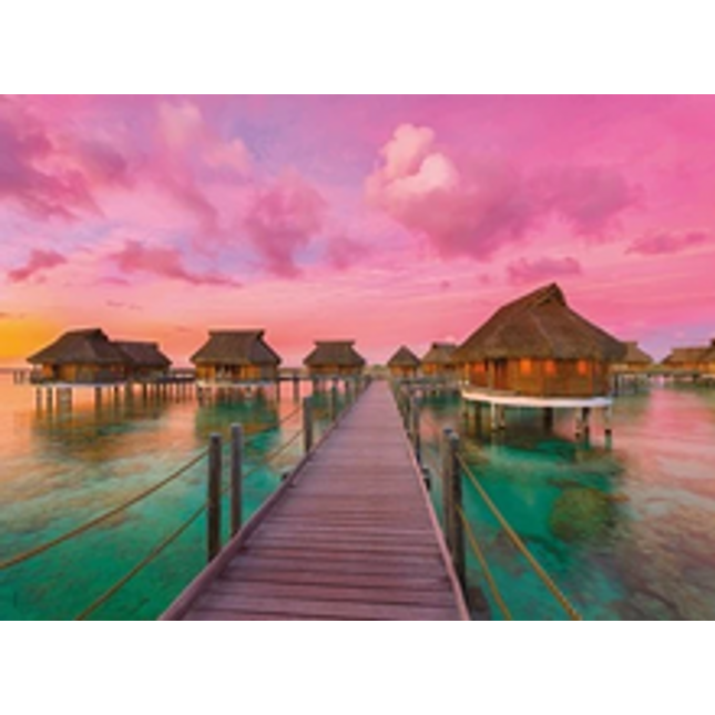 500 pc colourful paradise square box