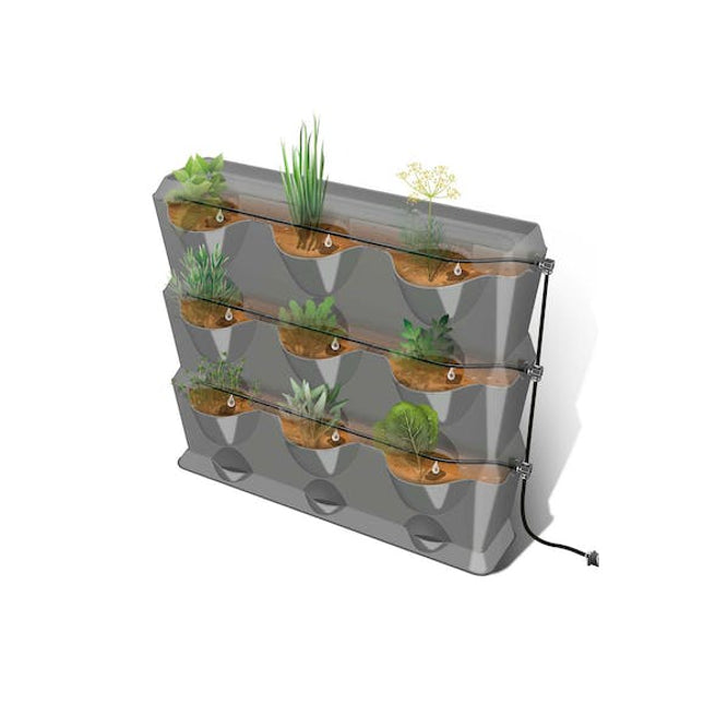 gardena nature up irrigation set vertical tap