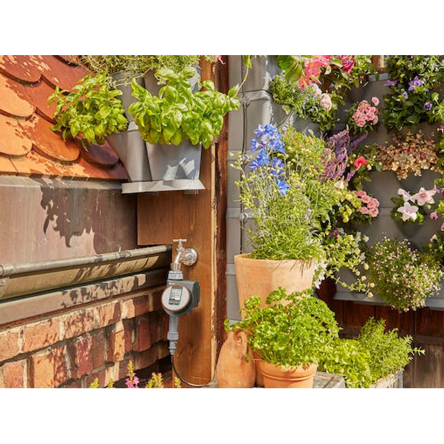 gardena nature up irrigation set corner tap