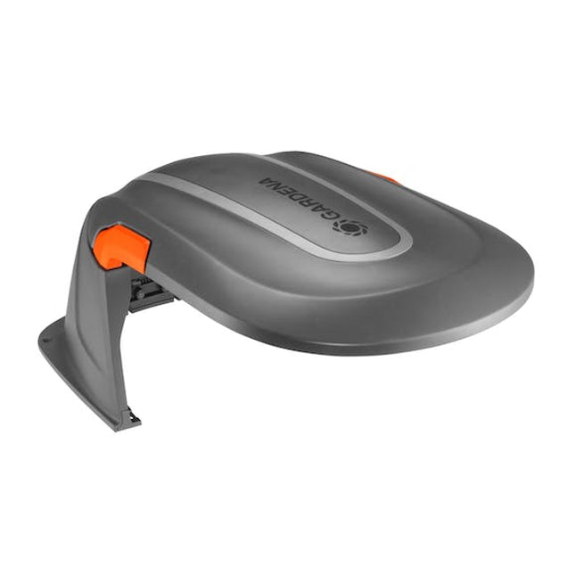 gardena robotic lawnmower garage