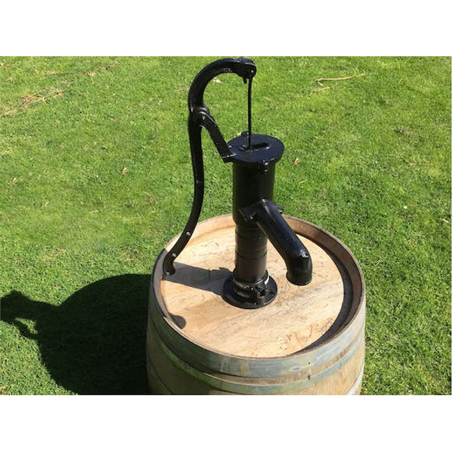 cast iron water pump garden feature