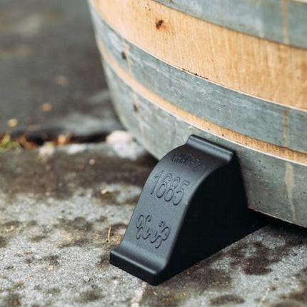 wine barrel feet 3 pack black