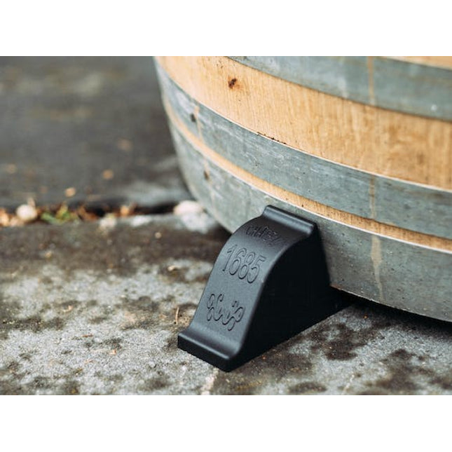wine barrel feet 3 pack black