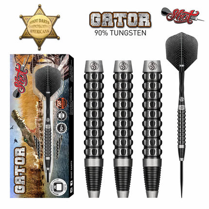 americana the wrangler steel tip dart set 90 24gm