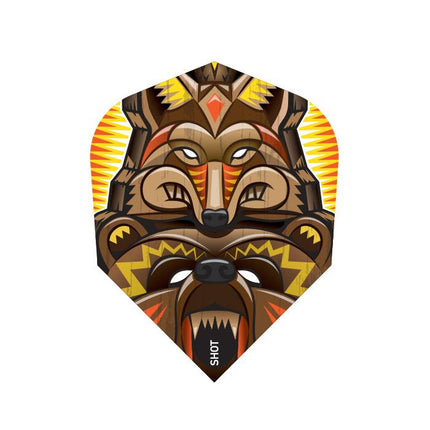 totem animals dart flight set small standard