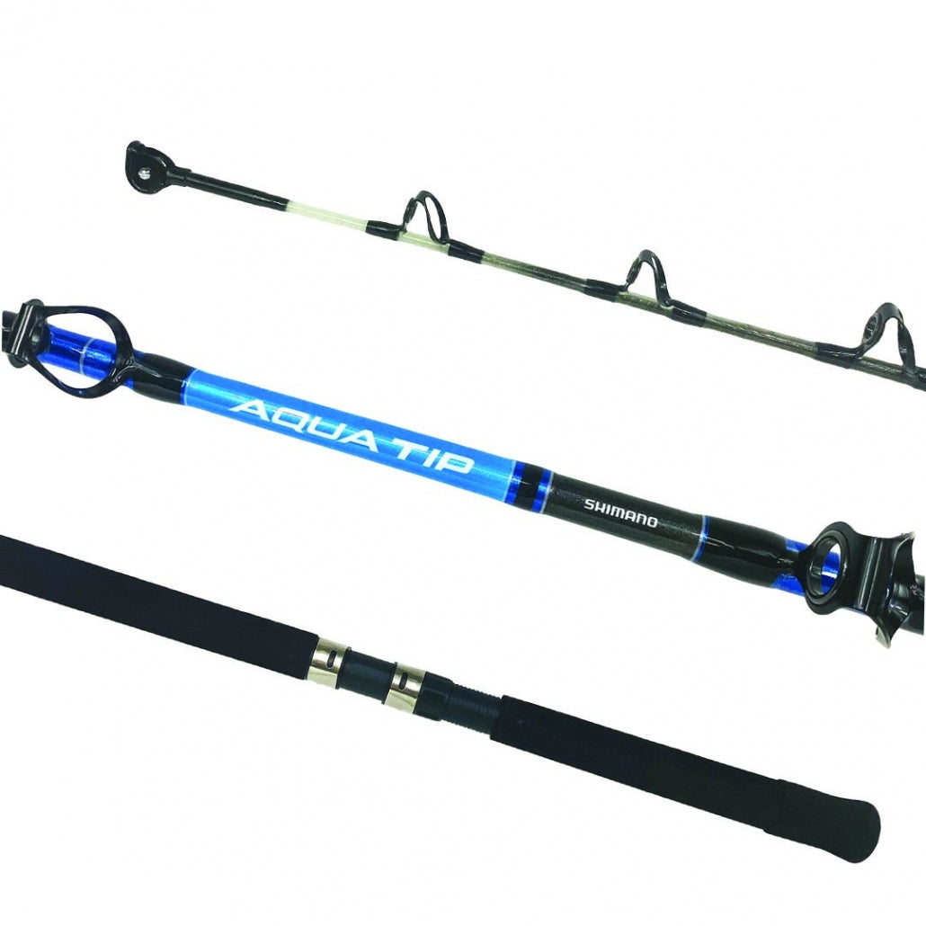 shimano aqua tip boat rod SHIMANO AQUATIP BOAT 24KG ROLLER TIP – Onecheq