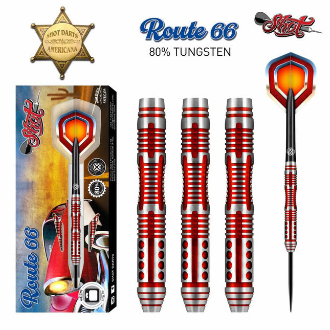 americana route 66 steel tip set 80 24gm