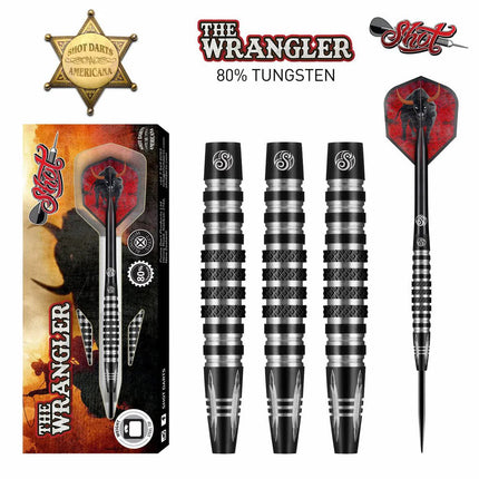 americana the wrangler steel tip dart set 80 24gm