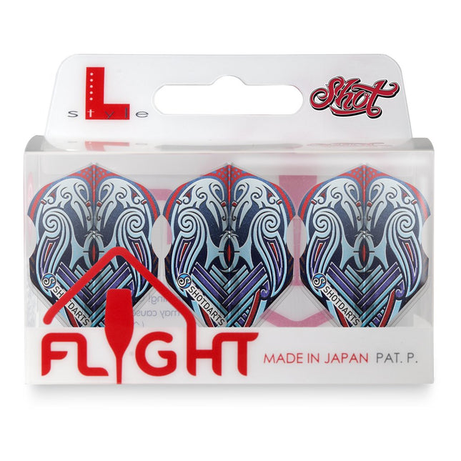 shot l style ez l3 small std viking raven blue