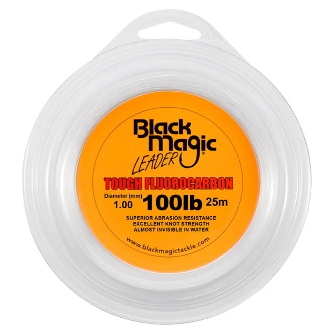black magic flurocarbon trace 100 lb