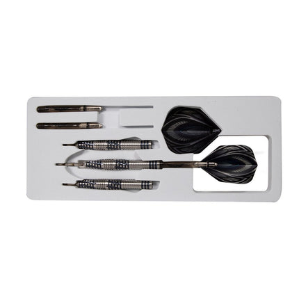 birds of prey falcon steel tip dart set 90 tungsten barrels