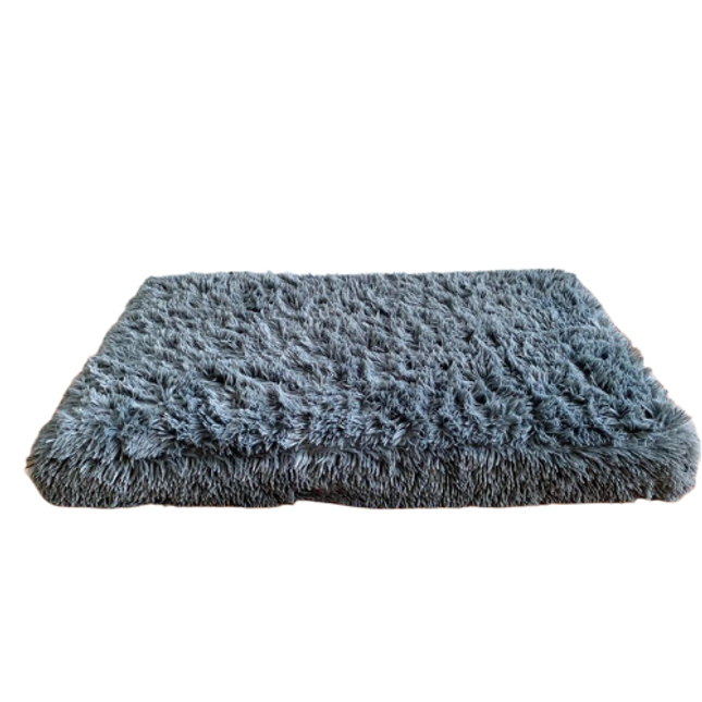 brooklyn ultra memory foam bed for dog chalk grey size m