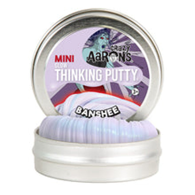 banshee shimmering light purple mini tin