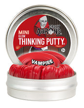 vampire bright red mini tin