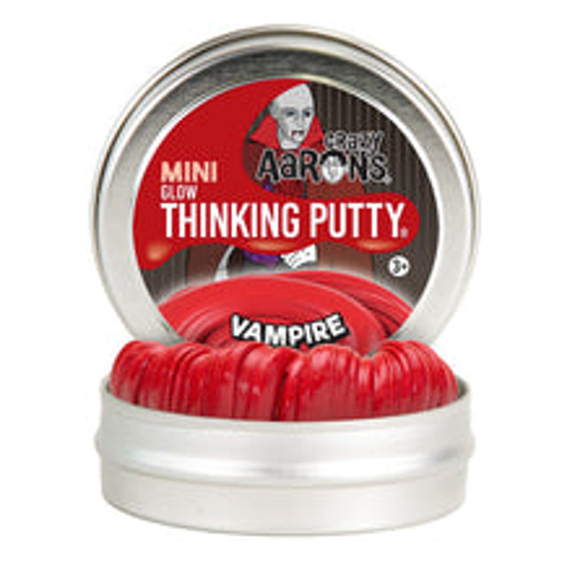 vampire bright red mini tin