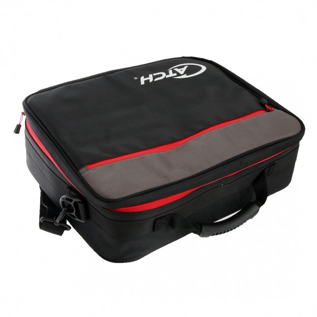 catch 6 compartment reel bag