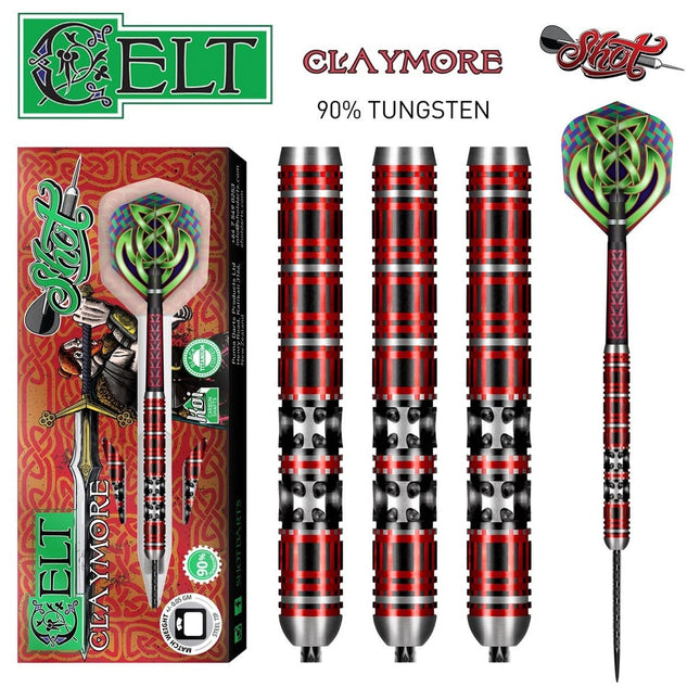 shot celt claymore steel tip 90 24gm