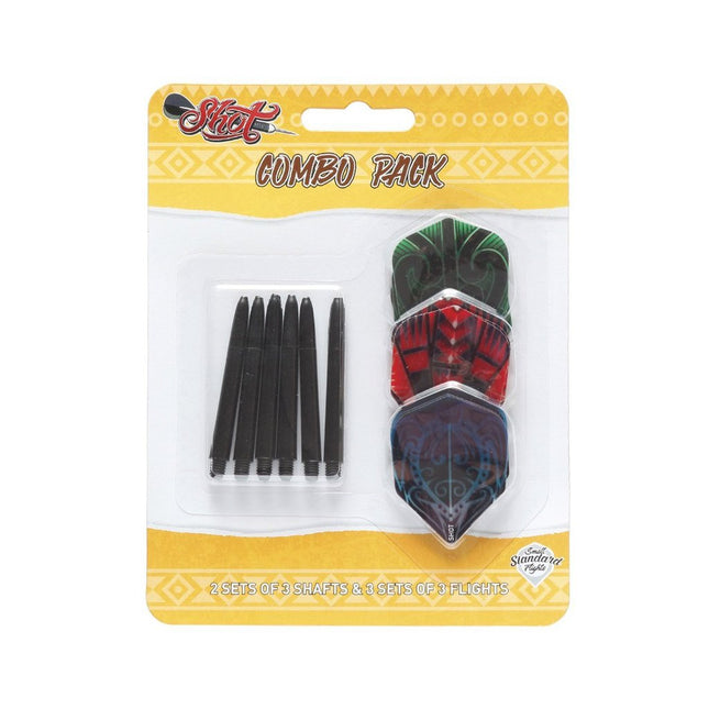 shot combo pack flights 3 flights 2 shafts