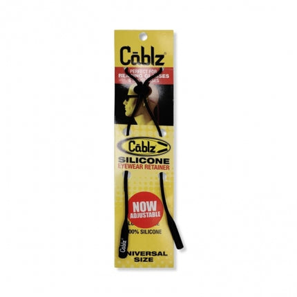 cablz sunglass retainer silicone black