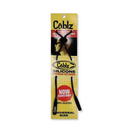 cablz sunglass retainer silicone black