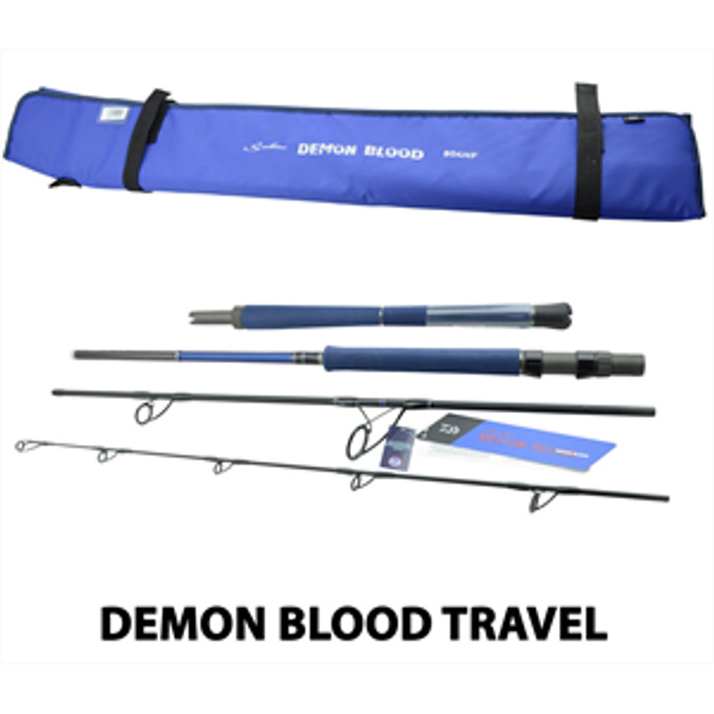 daiwa demon blood 764xhf 76 4pce topwater travel