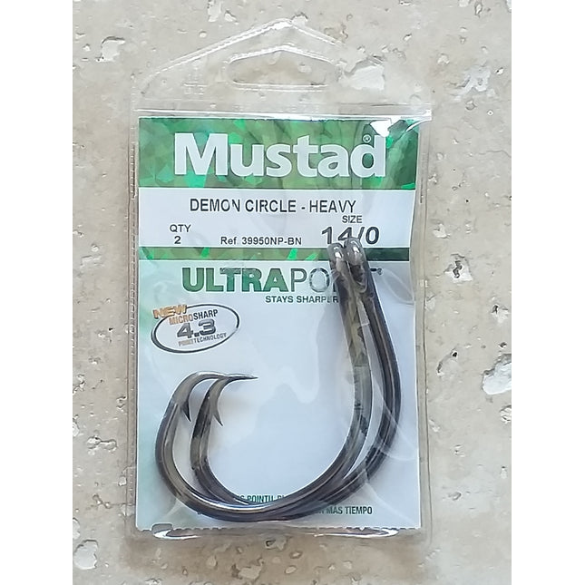 mustad demon circle 39950npbln 14 0