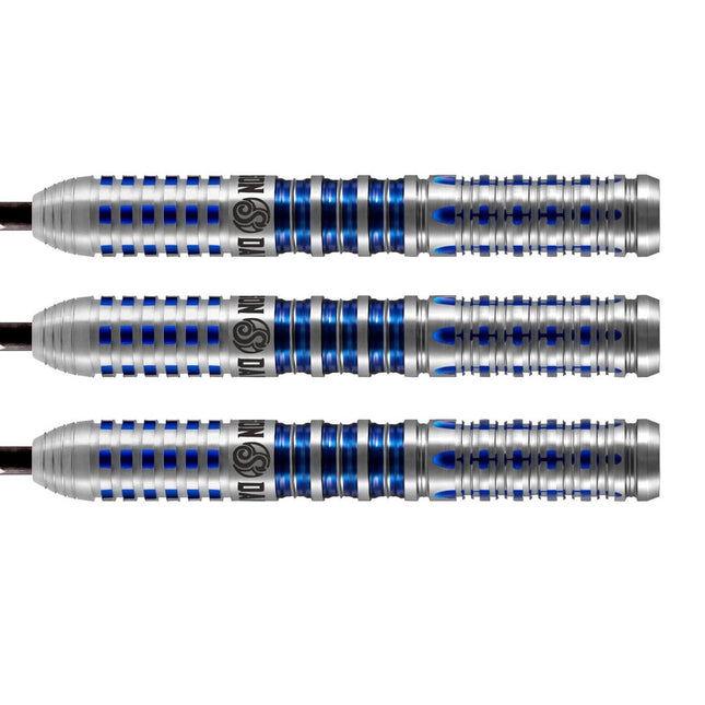 shot pro series daniel larsson steel tip dart set 90 tungsten barrels