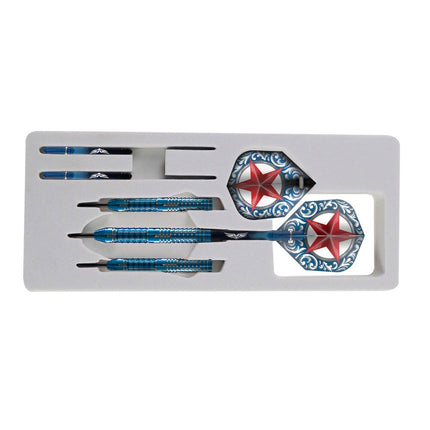 wild frontier trailblazer steel tip dart set 90 tungsten barrels