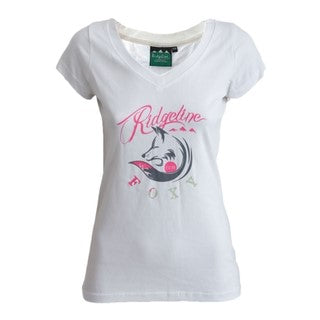 ridgeline womans foxy cap short sleve v neck t shirt size 14 50 off