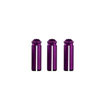 aluminium flight protectors purple 2